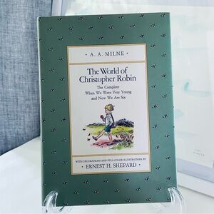 AA Milne The World of Christopher Robin Ernest Shepard Hardcover Book